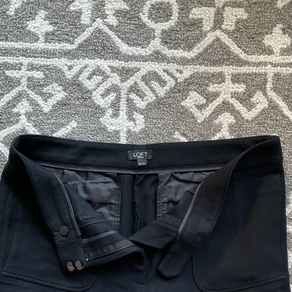 Loft wide leg cropped pant. Size 12P petite - Picture 2 of 10